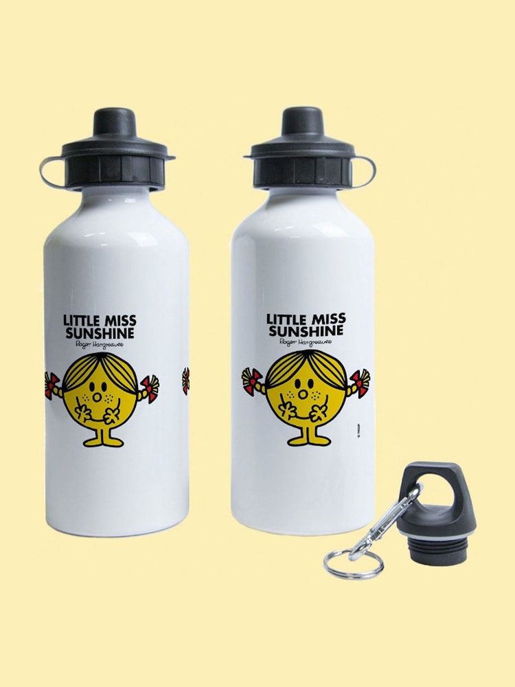 Star Editions ittle Miss Sunshine White Water Bottle - Image 1 of 4