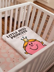 Star Editions Little Miss Princess White Blanket - Image 1 of 4