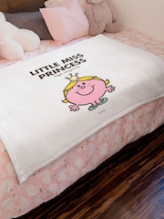 Star Editions Little Miss Princess White Blanket - Image 2 of 4