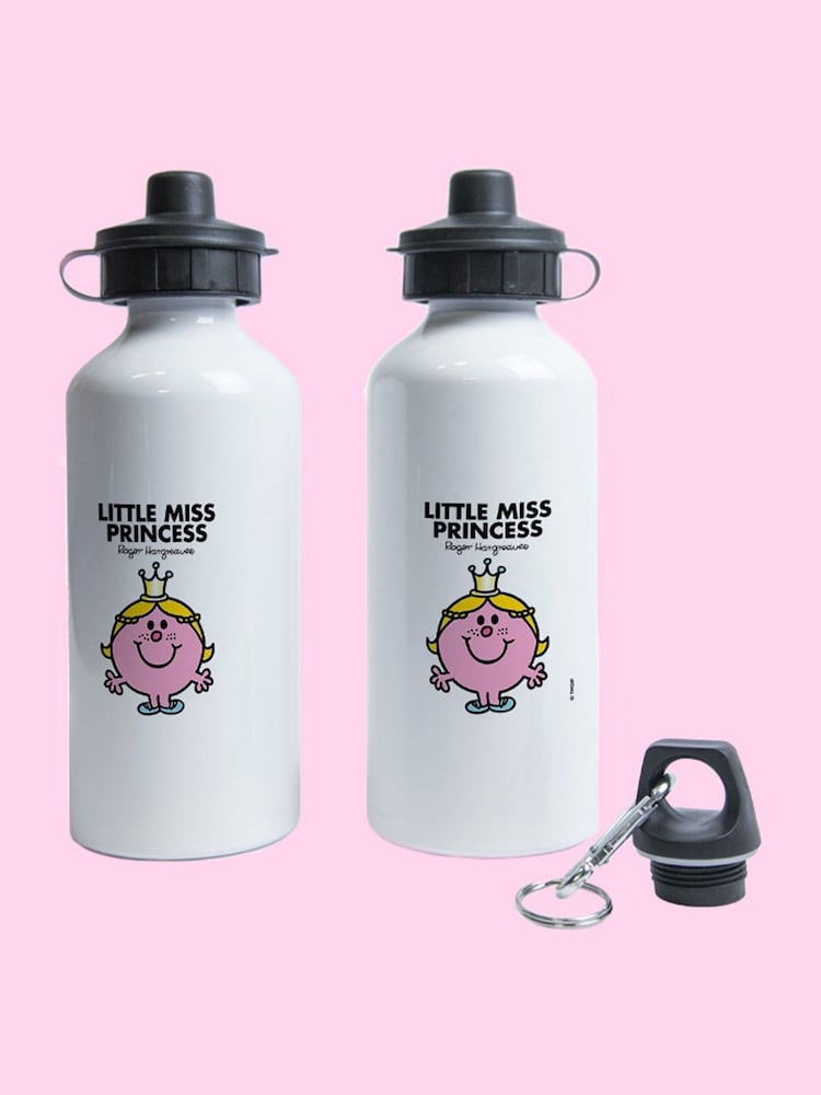 Star Editions Little Miss Princess White Water Bottle - Image 1 of 4