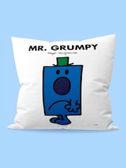 100% Cotton Mr Grumpy Cushion by Star Editions - Image 1 of 4