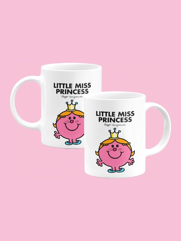 Star Editions Little Miss Princess White Mug - Image 1 of 4