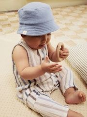 Blue Baby Bucket Hats 2 Pack (0mths-2yrs) - Image 4 of 8