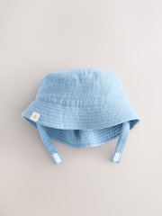 Blue Baby Bucket Hats 2 Pack (0mths-2yrs) - Image 5 of 8