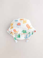 Blue Baby Bucket Hats 2 Pack (0mths-2yrs) - Image 6 of 8