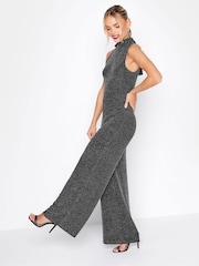 PixieGirl Petite Black Brillo Jumpsuit - Image 5 of 8