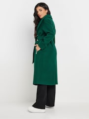 PixieGirl Petite Green Wrap Belted Coat - Image 3 of 5