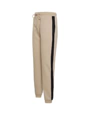 Long Tall Sally cream Side Stripe Cuffed Joggers - Image 7 of 7