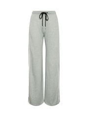 Long Tall Sally Grey Side Stripe Wide Leg Joggers - Image 5 of 5