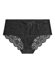 Long Tall Sally Black Lace Back Full Briefs 3 Pack - Image 5 of 5