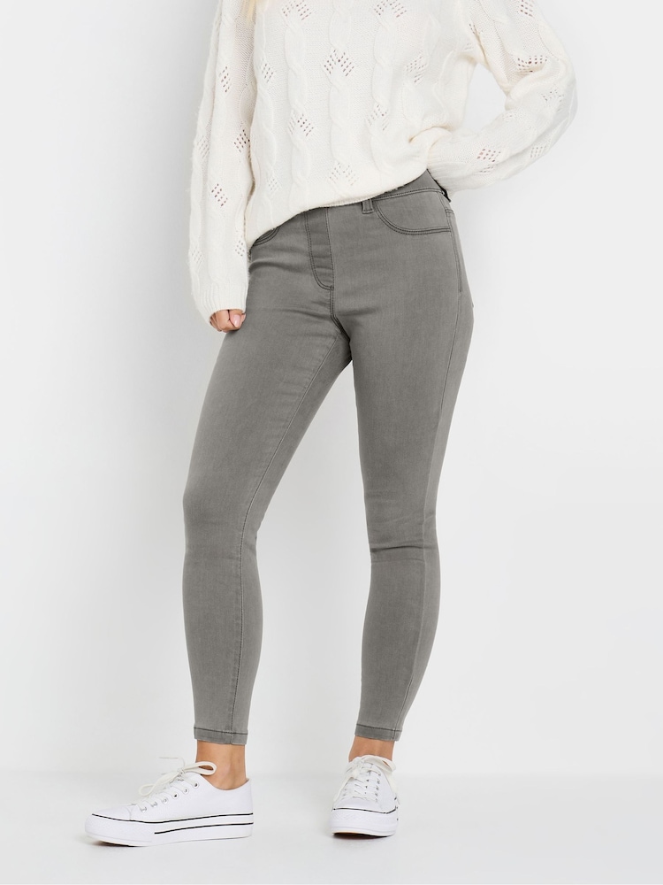 M&Co Grey Jeggings - Image 1 of 5
