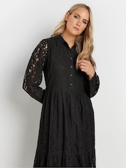 Long Tall Sally Black Lace Midi Dress - Image 2 of 5