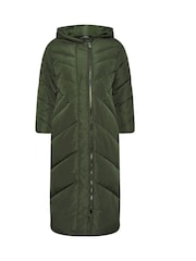 PixieGirl Petite Green Maxi Padded Coat - Image 5 of 5