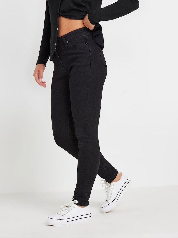 PixieGirl Petite Black Skinny Stretch AVA Jeans - Image 1 of 4