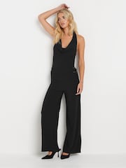 PixieGirl Petite Belted Halterneck Wide Leg Jumpsuit - Imagen 1 de 5