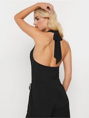 PixieGirl Petite Belted Halterneck Wide Leg Jumpsuit - Imagen 2 de 5