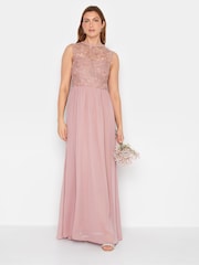 Шифоновое кружевное платье макси Long Tall Sally - Image 1 of 4