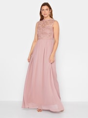 Шифоновое кружевное платье макси Long Tall Sally - Image 2 of 4