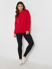 Long Tall Sally Red Crew Neck Sweatshirt - Image 2 of 5