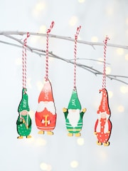 Personalised Gonk Family Christmas Tree Decoration by Oakdene - Image 2 of 2