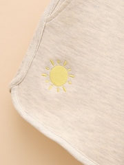 Joules Summerdays Natural Embroidered Jersey Co-ord - Image 11 of 12
