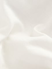 White Relaxed Fit Linen Cotton Chino Trousers - Image 6 of 9