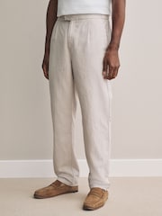Light Grey Signature Soft Touch Tencel™ Trousers - Image 1 of 9