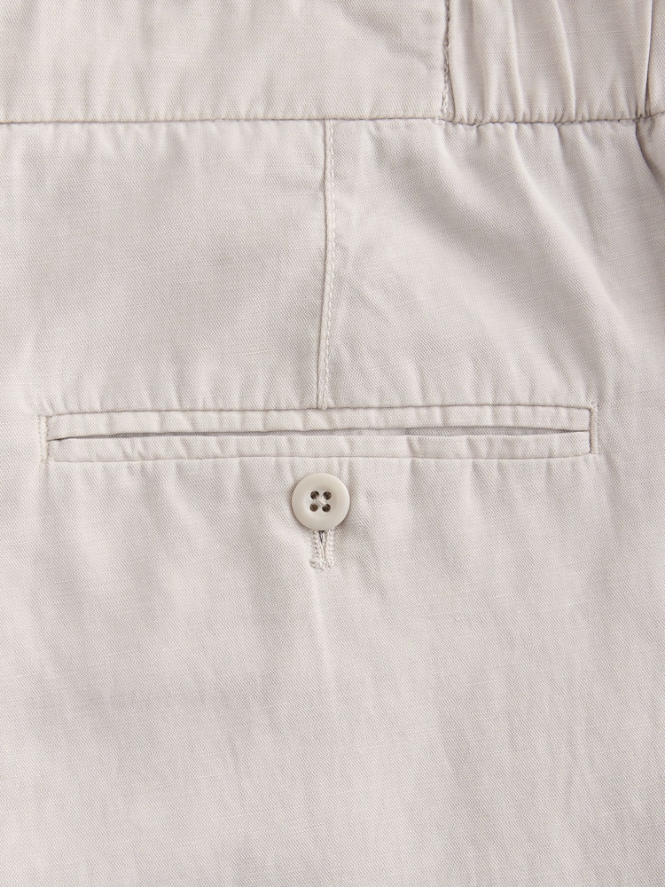 Light Grey Signature Soft Touch Tencel™ Trousers - Image 9 of 9