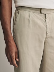 Light Stone Signature Soft Touch Tencel™ Trousers - Image 5 of 10