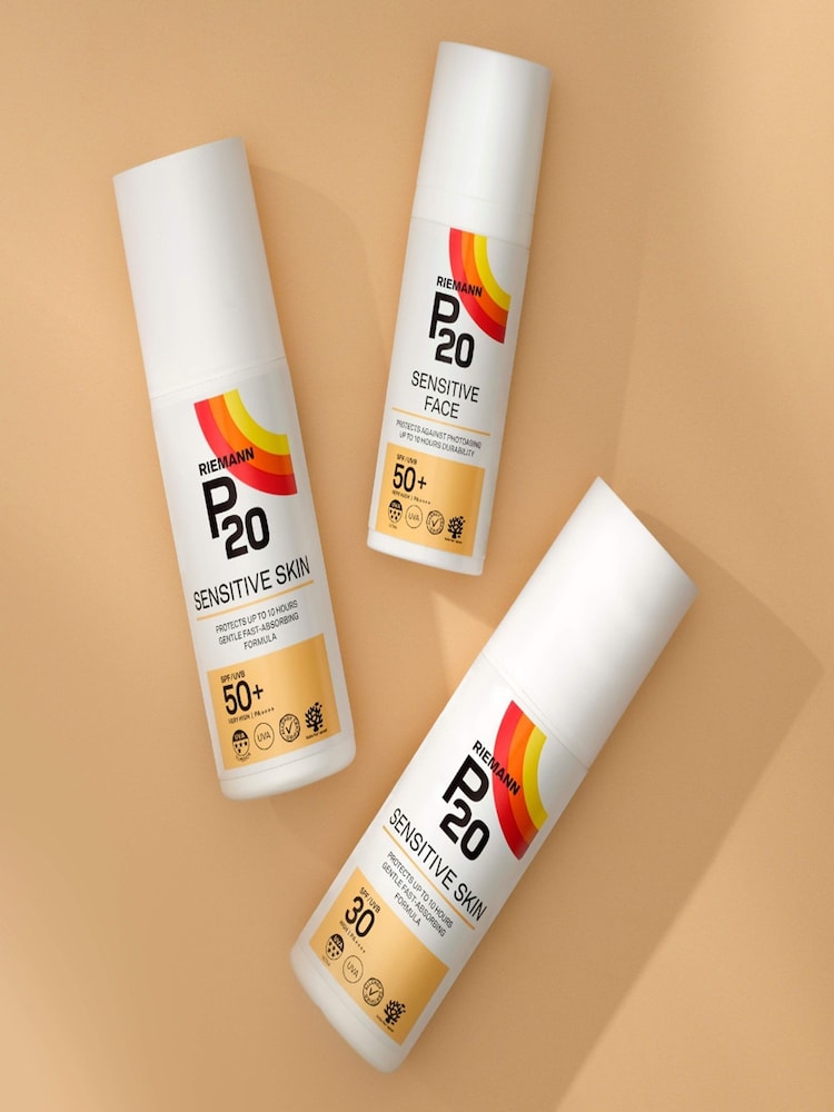 P20 Sensitive Skin SPF 50+ Suncream 100ml - Image 10 of 10