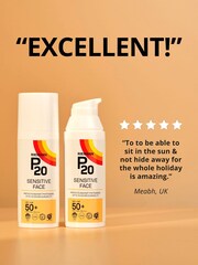 P20 Sensitive Skin SPF 50+ Suncream 100ml - Image 6 of 10