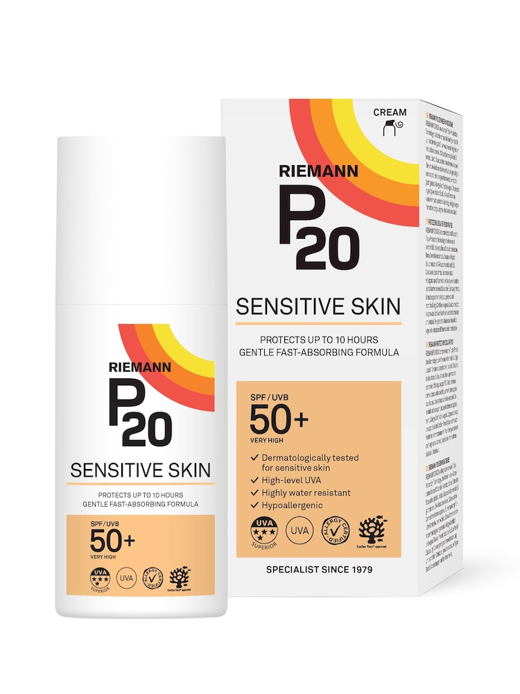 P20 Sensitive Skin SPF 50+ Sun Cream - Image 1 of 10
