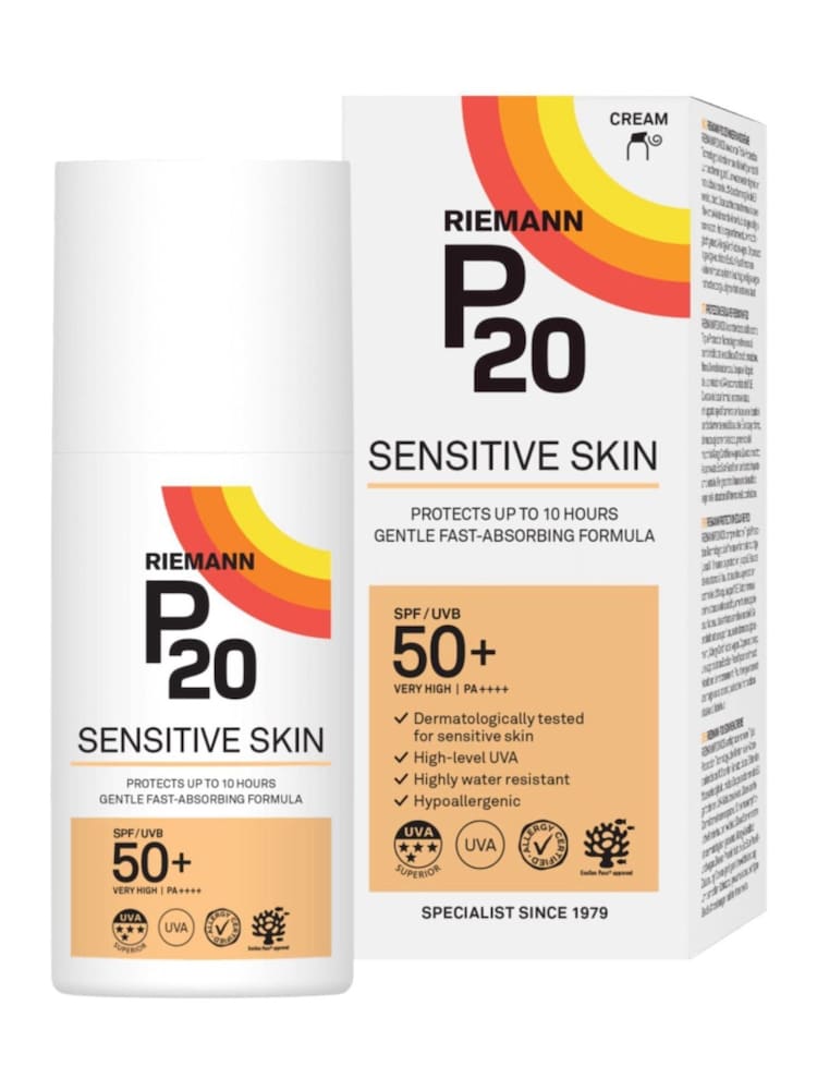 P20 Sensitive Skin SPF 50+ Sun Cream - Image 2 of 10