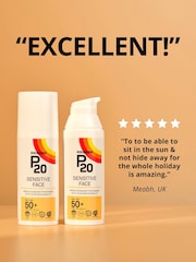 P20 Sensitive Skin SPF 50+ Sun Cream - Image 5 of 10