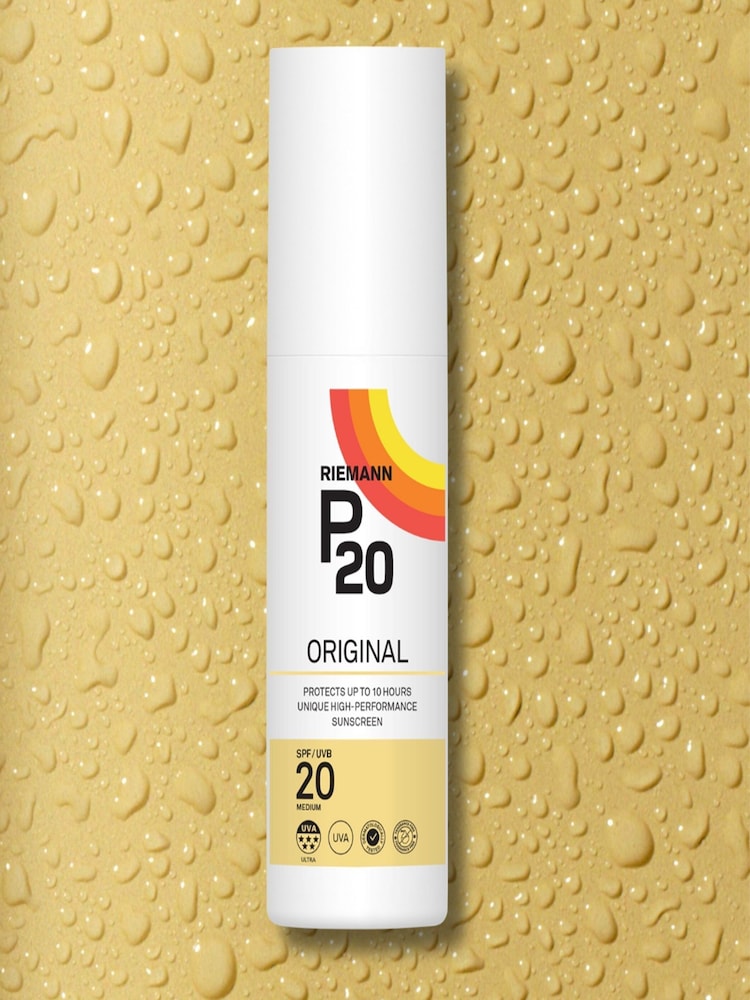 P20 Original SPF 20 Oil Spray Suncream 100ml - Image 10 of 10