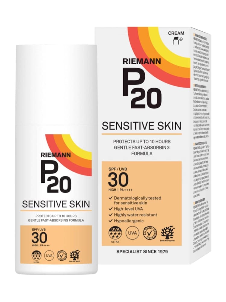 P20 Sensitive Skin SPF 30 Suncream 100ml - Image 2 of 8