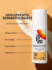 P20 Sensitive Skin SPF 30 Suncream 100ml - Image 5 of 8