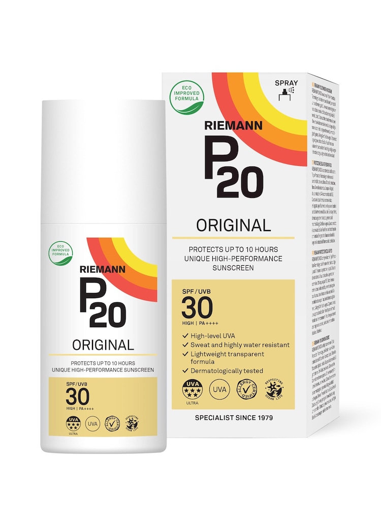 P20 Original SPF 30 Oil Spray Suncream 200ml - Image 1 of 10