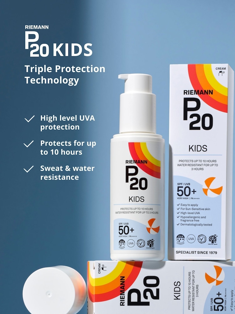 P20 Kids SPF 50+ Suncream 200ml - Image 10 of 10