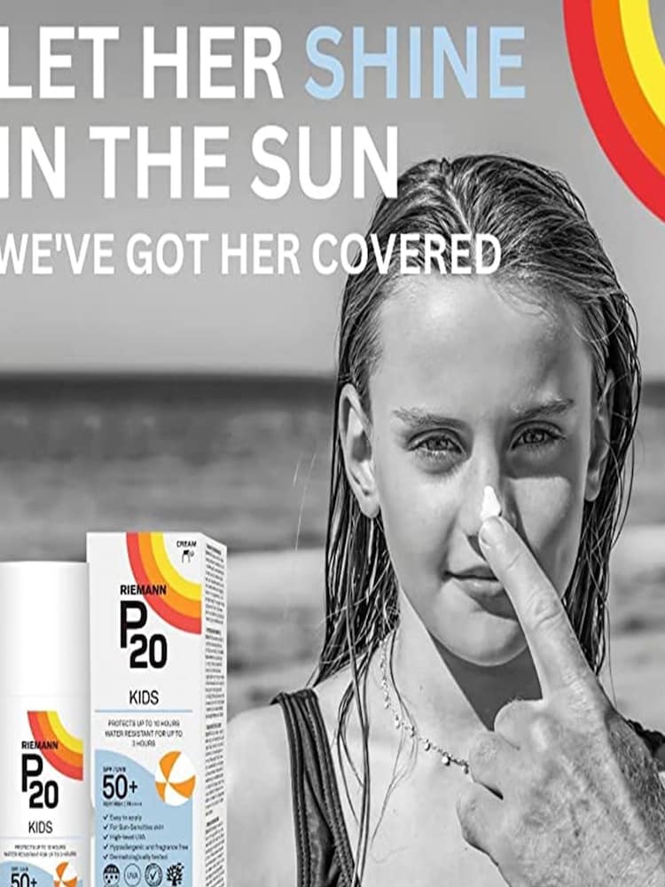 P20 Kids SPF 50+ Suncream 200ml - Image 2 of 10