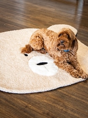 Rosewood Beige Teddy Bear Dog Blanket - Image 1 of 4