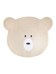 Rosewood Beige Teddy Bear Dog Blanket - Image 2 of 4