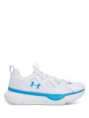 Under Armour White/Blue Infinite Movement SE Trainers - Image 1 of 5