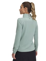 Under Armour Green Golf Play Off 1/4 Zip Sweatshirt - Image 2 of 3