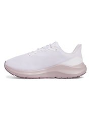 Under Armour White/Purple Charged Pursuit Trainers - Image 2 of 6