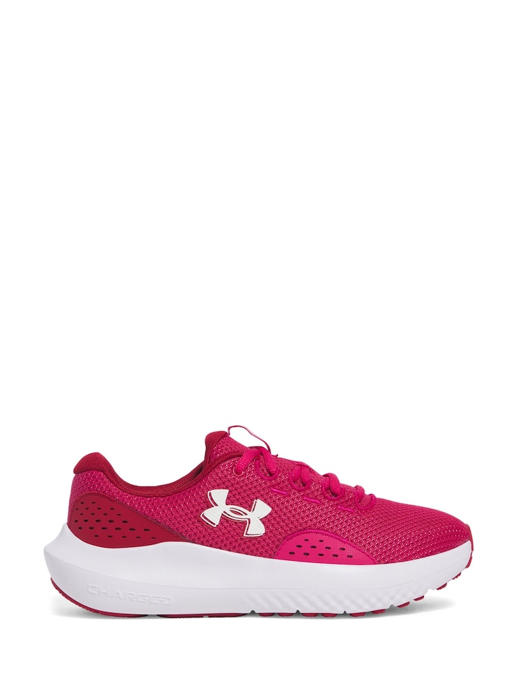 Under Armour Pink Charged Surge Trainers - Image 1 of 5