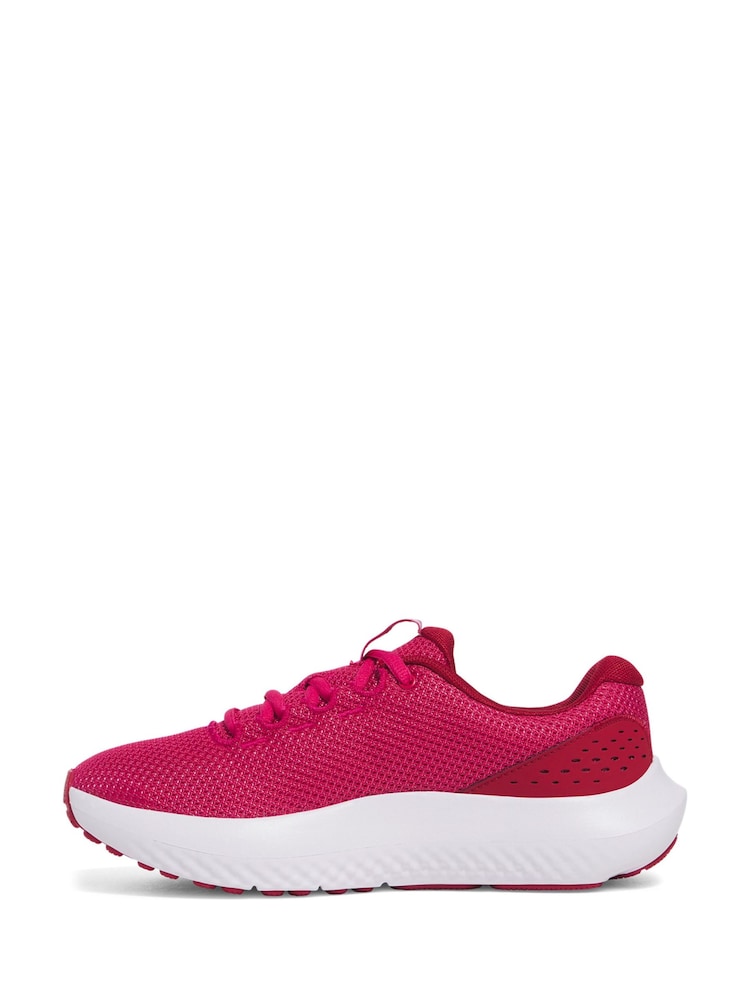 Under Armour Pink Charged Surge Trainers - Image 2 of 5