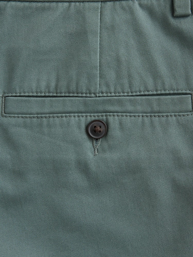 Seafoam blauw - Slim Fit - Chinoshort met stretch - Image 10 of 10