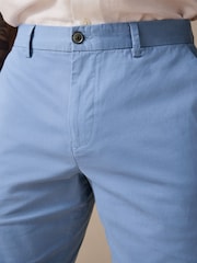 Blue Slim Fit Stretch Chinos Shorts - Image 5 of 10