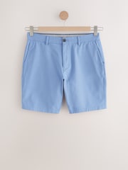 Blue Slim Fit Stretch Chinos Shorts - Image 6 of 10